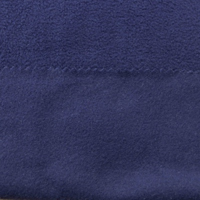 Флис DTY 19-3920, 180 г/м2, шир. 150 см, цвет т.синий - купить в Кызыле. Цена 646.04 руб.