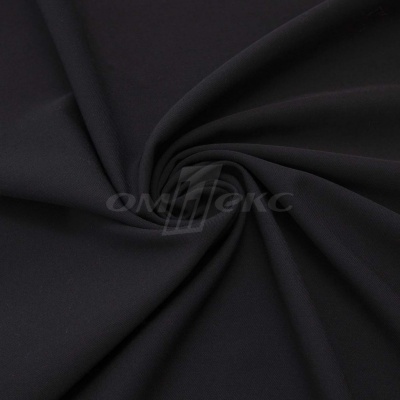 Ткань костюмная "Меган", 78%P 18%R 4%S, 205 г/м2 ш.150 см, цв-черный (Black) - купить в Кызыле. Цена 392.32 руб.