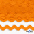 Тесьма вьюнчик 0381-0080, 8 мм/упак.33+/-1м, цвет 9511-оранжевый - купить в Кызыле. Цена: 107.26 руб.