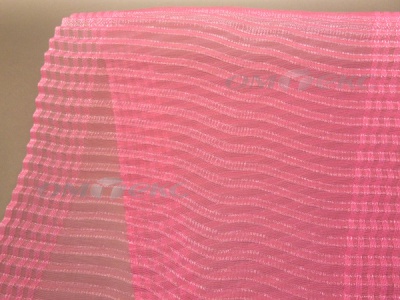 Лента капроновая "Гофре", шир. 110 мм/уп. 50 м, цвет розовый - купить в Кызыле. Цена: 35.60 руб.
