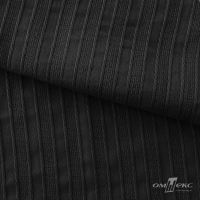 Ткань плательная 100%хлопок, 115 г/м2, ш.140 +/-5 см #103, цв.(17)-чёрный - купить в Кызыле. Цена 548.89 руб.