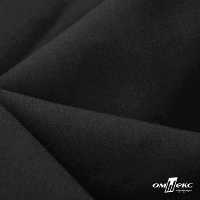 Ткань костюмная Зара, 92%P 8%S, BLACK, 200 г/м2, шир.150 см - купить в Кызыле. Цена 325.28 руб.