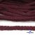 Шнур плетеный d-6 мм круглый, 70% хлопок 30% полиэстер, уп.90+/-1 м, цв.1070-бордовый - купить в Кызыле. Цена: 588 руб.