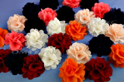 Цветы декоративные пришивные - купить в Кызыле. Цена: 28.53 руб.