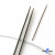 Спицы для вязания металлические d-2.5 мм круговые на тросике 53 см - купить в Кызыле. Цена: 53.90 руб.