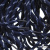 Шнурки #107-19, круглые 130 см, двухцветные цв.тём.синий/белый - купить в Кызыле. Цена: 22.14 руб.