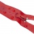 Молния водонепроницаемая PVC Т-7, 20 см, неразъемная, цвет (820)-красный - купить в Кызыле. Цена: 21.56 руб.