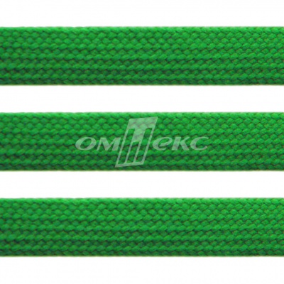 Шнур 15мм плоский (100+/-1м) №16 зеленый - купить в Кызыле. Цена: 10.21 руб.