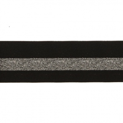 #2/6-Лента эластичная вязаная с рисунком шир.52 мм (45,7+/-0,5 м/бобина) - купить в Кызыле. Цена: 69.33 руб.