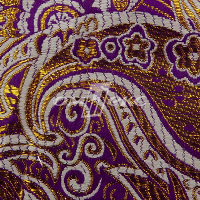 Ткань костюмная жаккард №9, 140 гр/м2, шир.150см, цвет фиолет - купить в Кызыле. Цена 387.20 руб.