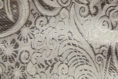 Ткань костюмная жаккард №10, 140 гр/м2, шир.150см, цвет св.серебро - купить в Кызыле. Цена 383.29 руб.