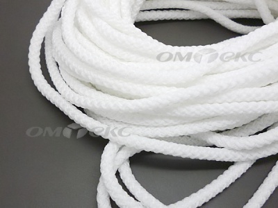 Шнур 1с35 4 мм крупное плетение 200 м белый - купить в Кызыле. Цена: 1.10 руб.