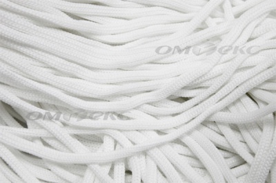 Шнур Т-02 (4с2) мелкое плетение 4мм 100 м белый - купить в Кызыле. Цена: 2.50 руб.