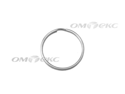 Кольцо металлическое d-20 мм, цв.-никель - купить в Кызыле. Цена: 3.19 руб.