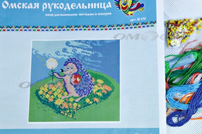 ОМБН-2 Набор для вышивания (бисер+мулине) - купить в Кызыле. Цена: 197.50 руб.