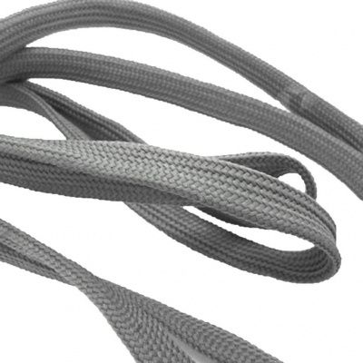 Шнурки т.5 80 см серый - купить в Кызыле. Цена: 16.76 руб.