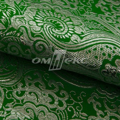Ткань костюмная жаккард №4, 140 гр/м2, шир.150см, цвет зелёный - купить в Кызыле. Цена 383.29 руб.