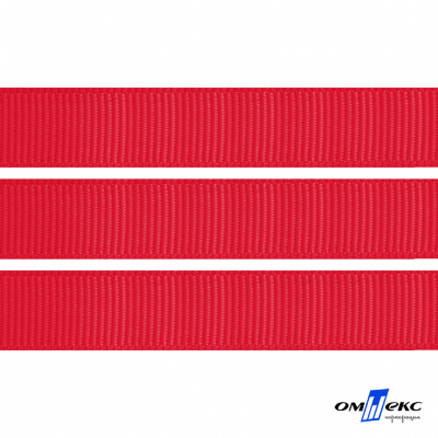 Репсовая лента 012, шир. 12 мм/уп. 50+/-1 м, цвет красный - купить в Кызыле. Цена: 164.91 руб.
