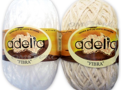 Пряжа Adelia "Fibra", полиэстер 100%, 50 гр/200 м - купить в Кызыле. Цена: 34.67 руб.