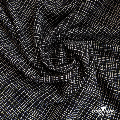 Ткань костюмная "Гарсия" 80% P, 18% R, 2% S, 335 г/м2, шир.150 см, Цвет черный - купить в Кызыле. Цена 669.66 руб.
