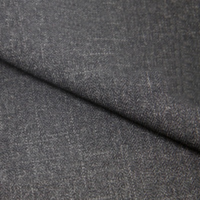 Ткань костюмная 25388 2010А, 207 гр/м2, шир.150см, цвет т.серый - купить в Кызыле. Цена 353.07 руб.