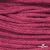 Шнур плетеный d-6 мм, 70% хлопок 30% полиэстер, уп.90+/-1 м, цв.1068-фуксия - купить в Кызыле. Цена: 588 руб.