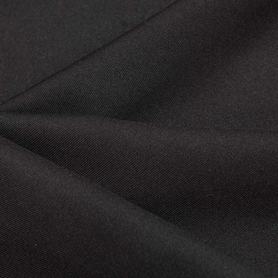 Ткань костюмная 21010 2044, 225 гр/м2, шир.150см, цвет черный - купить в Кызыле. Цена 390.73 руб.