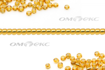 Бисер (SL) 11/0 ( упак.100 гр) цв.22 - золото - купить в Кызыле. Цена: 53.34 руб.