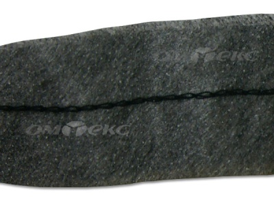 WS7225-прокладочная лента усиленная швом для подгиба 30мм-графит (50м) - купить в Кызыле. Цена: 16.97 руб.