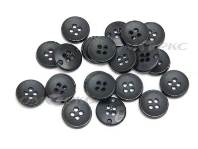 51960/23 мм (4 пр) черные пуговицы - купить в Кызыле. Цена: 1.43 руб.