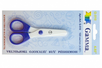 Ножницы G-510 детские 123 мм - купить в Кызыле. Цена: 137.45 руб.