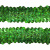Тесьма с пайетками D4, шир. 30 мм/уп. 25+/-1 м, цвет зелёный - купить в Кызыле. Цена: 1 087.39 руб.