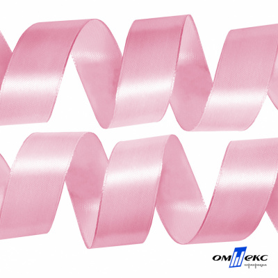 050-нежно-розовый Лента атласная упаковочная (В) 85+/-5гр/м2, шир.50 мм (1/2), 25+/-1 м - купить в Кызыле. Цена: 120.46 руб.