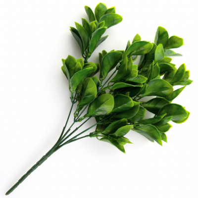Трава искусственная -1, шт (эвкалипт лист 32 см/8 см)				 - купить в Кызыле. Цена: 169.93 руб.