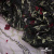 Сетка с вышивкой "Мадрид" 135 г/м2, 100% нейлон, ширина 130 см, Цвет 4/Черный - купить в Кызыле. Цена 980 руб.