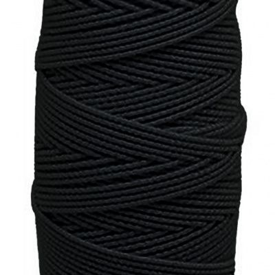 Нитка - резинка Спандекс 25 м (уп-10шт)-чёрные - купить в Кызыле. Цена: 36.02 руб.
