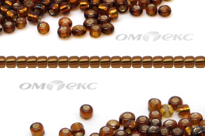 Бисер (SL) 11/0 ( упак.100 гр) цв.53 - коричневый - купить в Кызыле. Цена: 53.34 руб.
