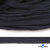 Шнур плетеный d-8 мм плоский, 70% хлопок 30% полиэстер, уп.85+/-1 м, цв.1010-т.синий - купить в Кызыле. Цена: 735 руб.
