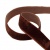 Лента бархатная нейлон, шир.12 мм, (упак. 45,7м), цв.120-шоколад - купить в Кызыле. Цена: 392 руб.