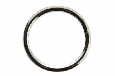 Кольцо металлическое d-38 мм, цв.-никель - купить в Кызыле. Цена: 4.89 руб.