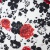 Плательная ткань "Фламенко" 22.1, 80 гр/м2, шир.150 см, принт растительный - купить в Кызыле. Цена 239.03 руб.