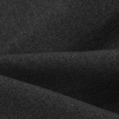 Ткань костюмная 22476 2002, 181 гр/м2, шир.150см, цвет чёрный - купить в Кызыле. Цена 350.98 руб.