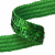 Тесьма с пайетками D4, шир. 20 мм/уп. 25+/-1 м, цвет зелёный - купить в Кызыле. Цена: 778.19 руб.