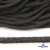 Шнур плетеный d-6 мм круглый, 70% хлопок 30% полиэстер, уп.90+/-1 м, цв.1088-т.серый - купить в Кызыле. Цена: 588 руб.