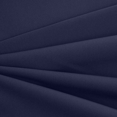 Костюмная ткань "Элис", 220 гр/м2, шир.150 см, цвет чернильный - купить в Кызыле. Цена 303.10 руб.