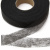 Прокладочная лента (паутинка) DF23, шир. 15 мм (боб. 100 м), цвет чёрный - купить в Кызыле. Цена: 1.13 руб.