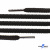 Шнурки #106-09, круглые 130 см, цв.чёрный - купить в Кызыле. Цена: 21.92 руб.