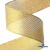 Лента металлизированная "ОмТекс", 50 мм/уп.22,8+/-0,5м, цв.- золото - купить в Кызыле. Цена: 149.71 руб.