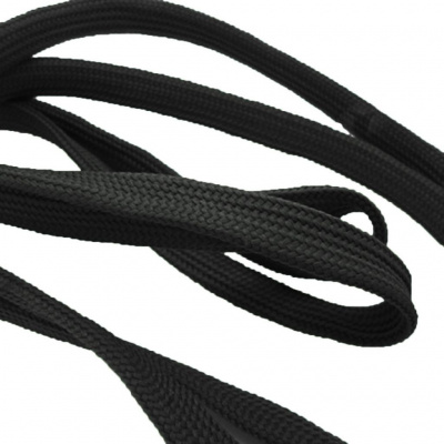 Шнурки т.5 110 см черный - купить в Кызыле. Цена: 23.25 руб.