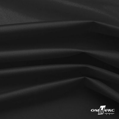 Курточная ткань Дюэл Middle (дюспо), WR PU Milky, Black/Чёрный 80г/м2, шир. 150 см - купить в Кызыле. Цена 123.45 руб.